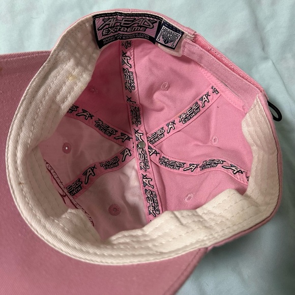 Ahead Extreme Fit Adjustable “Port of New Bedford” Pink Baseball Hat - Picture 2 of 3